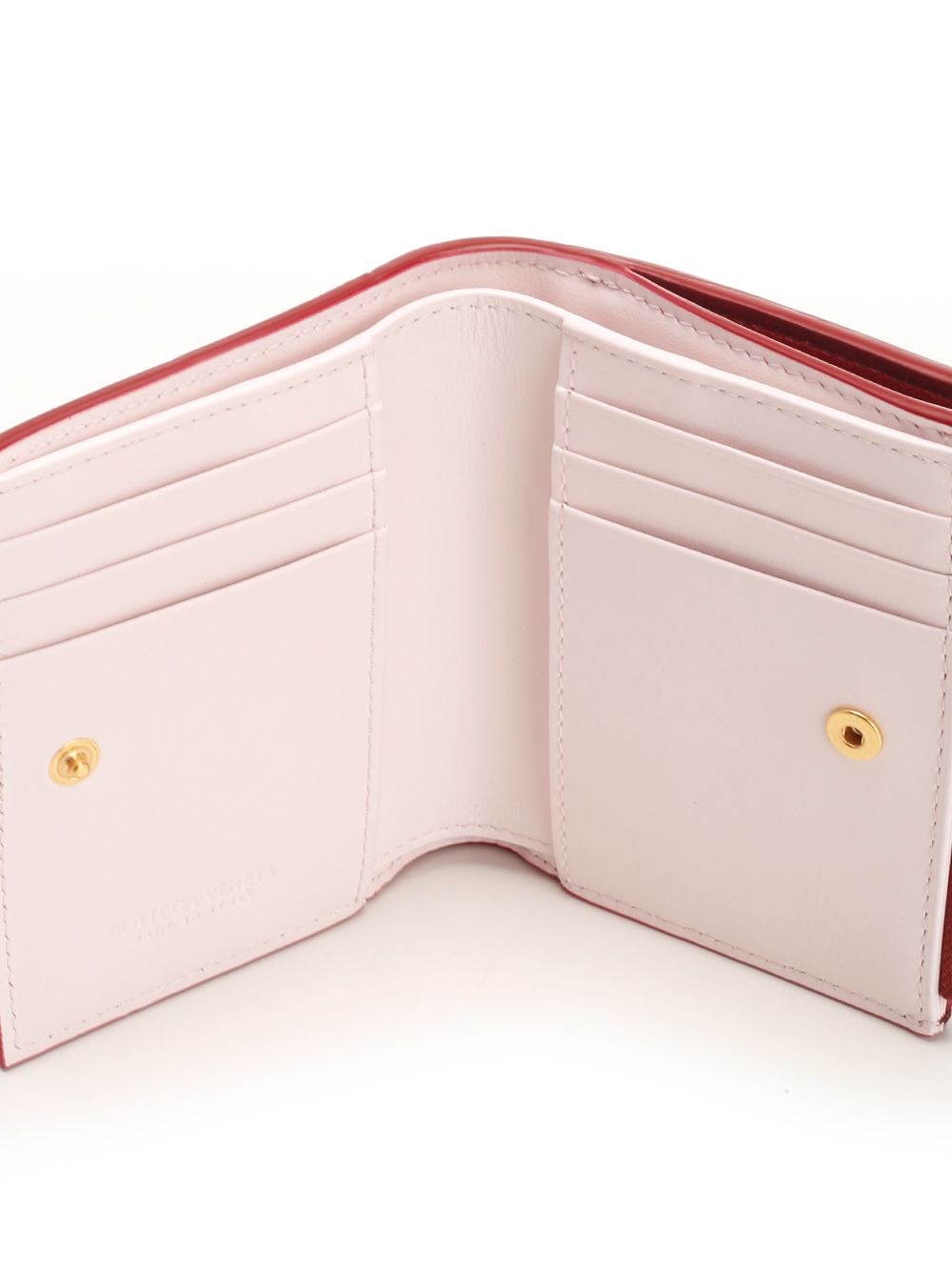 Al Duca D'Aosta Bottega Veneta Portafoglio "Cassette" bi-fold piccolo Vendita Economica