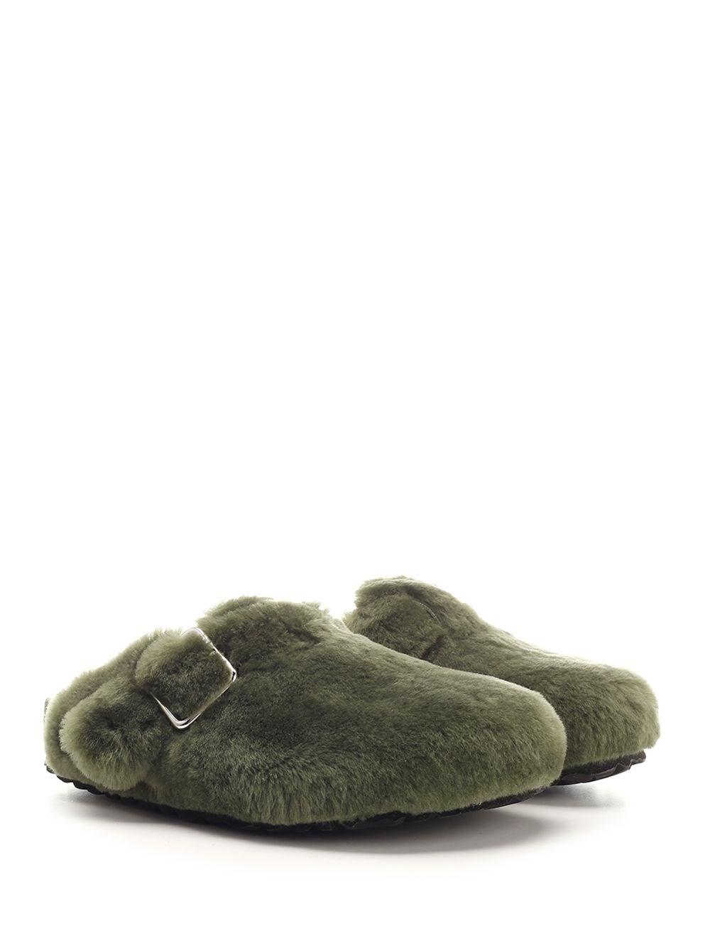Al Duca D'Aosta Birkenstock 1774 Sabot "Boston" in shearling Spedizione gratuita