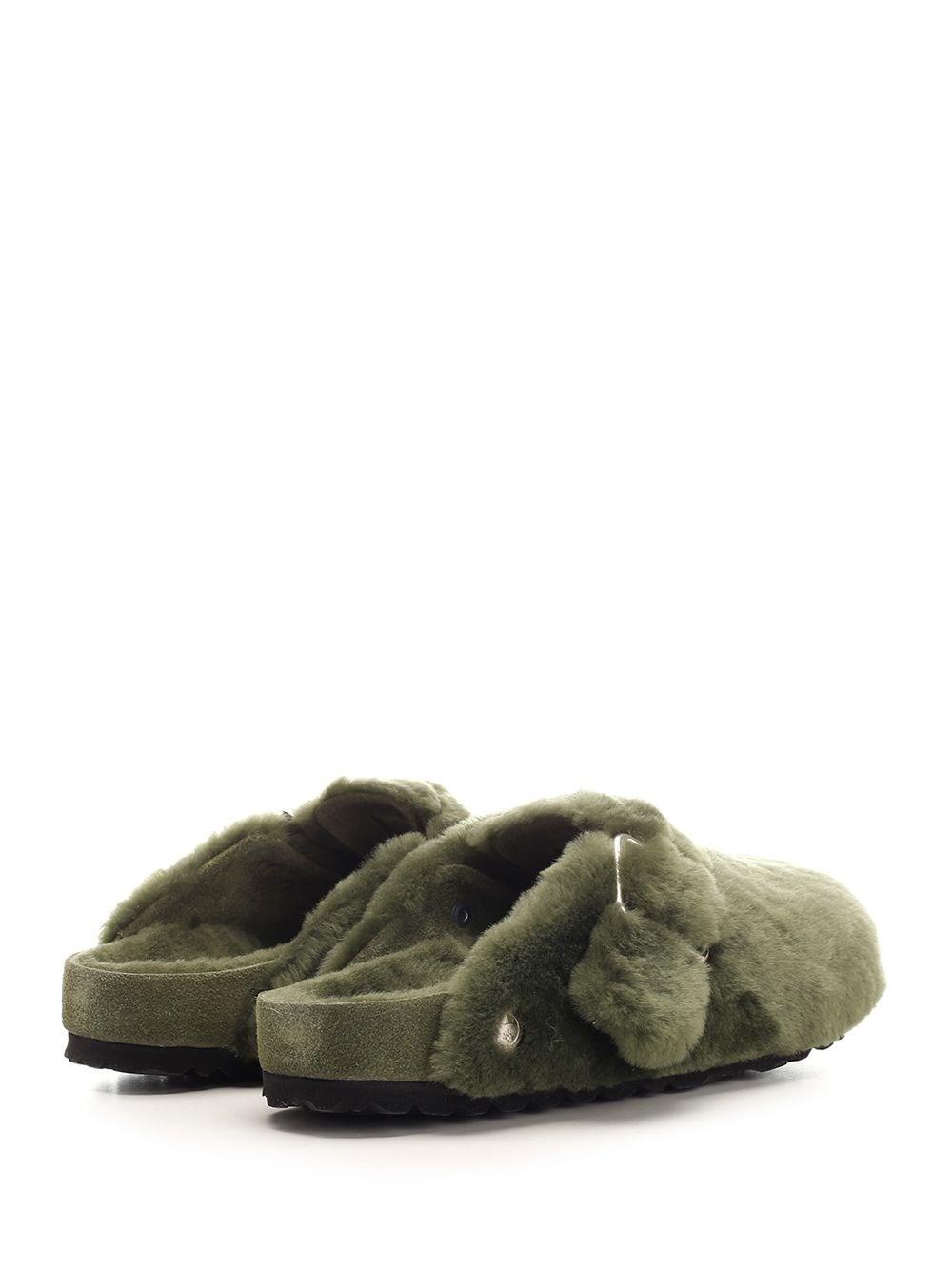 Al Duca D'Aosta Birkenstock 1774 Sabot "Boston" in shearling Spedizione gratuita