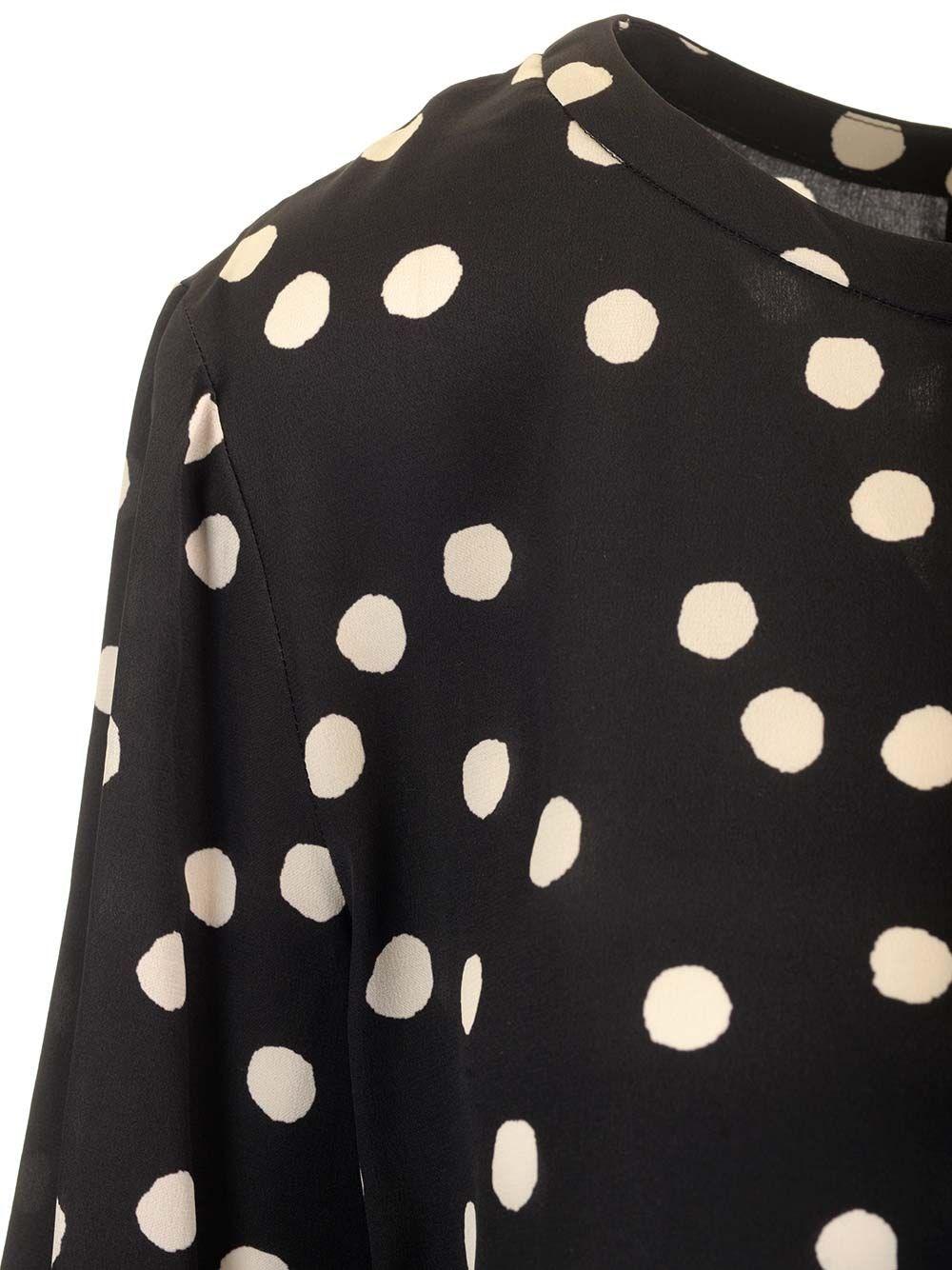 Al Duca D'Aosta 's Max Mara Blusa "Arturo" in crepe Cyber Monday