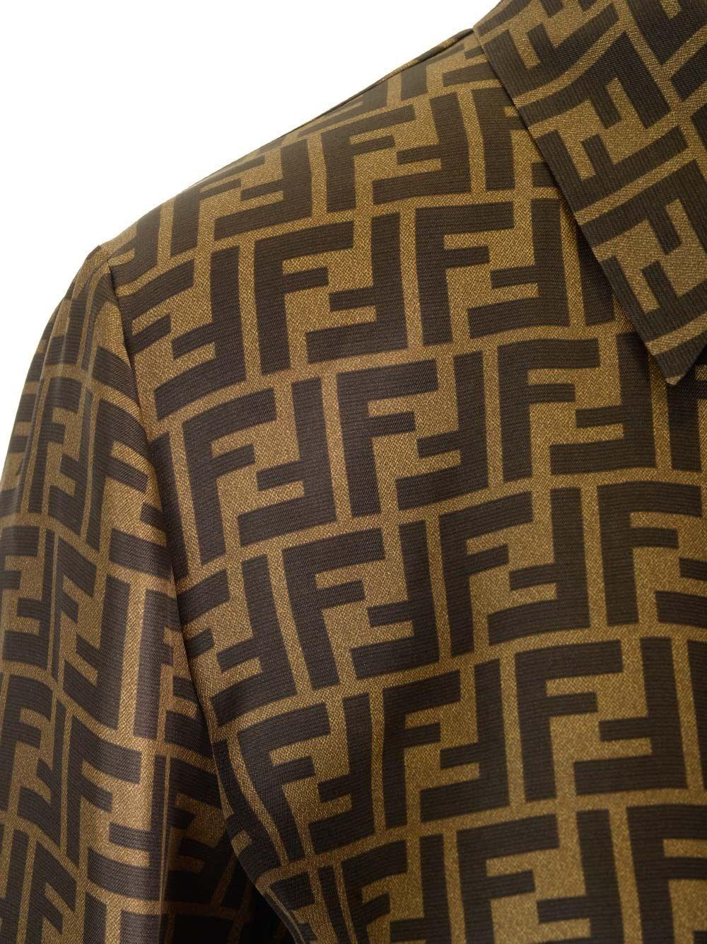 Al Duca D'Aosta Fendi Camicia corta in twill Offerta San Valentino