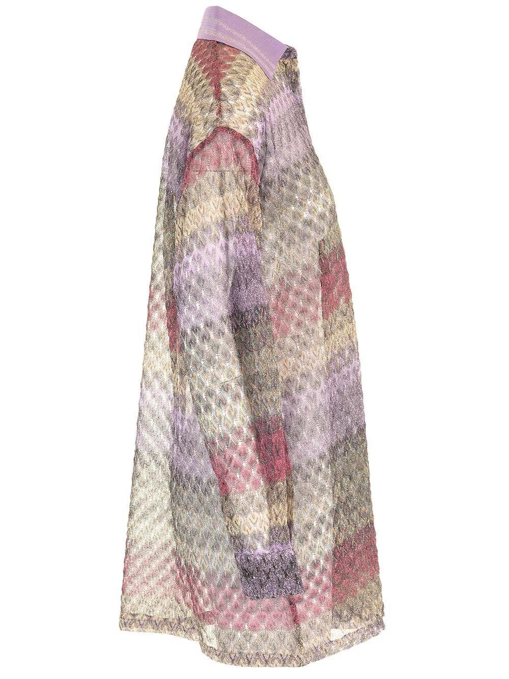 Al Duca D'Aosta Missoni Camicia lunga Smaltimento dello stoccaggio