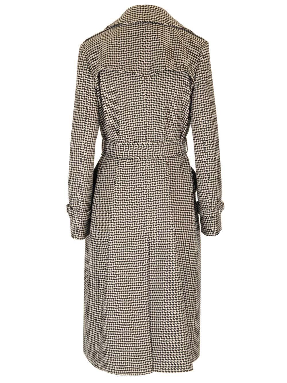 Al Duca D'Aosta Tagliatore Cappotto "Carola" pied de poule Moda