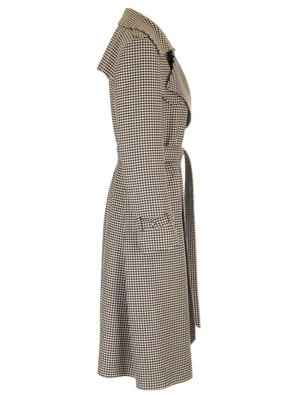 Al Duca D'Aosta Tagliatore Cappotto "Carola" pied de poule Moda
