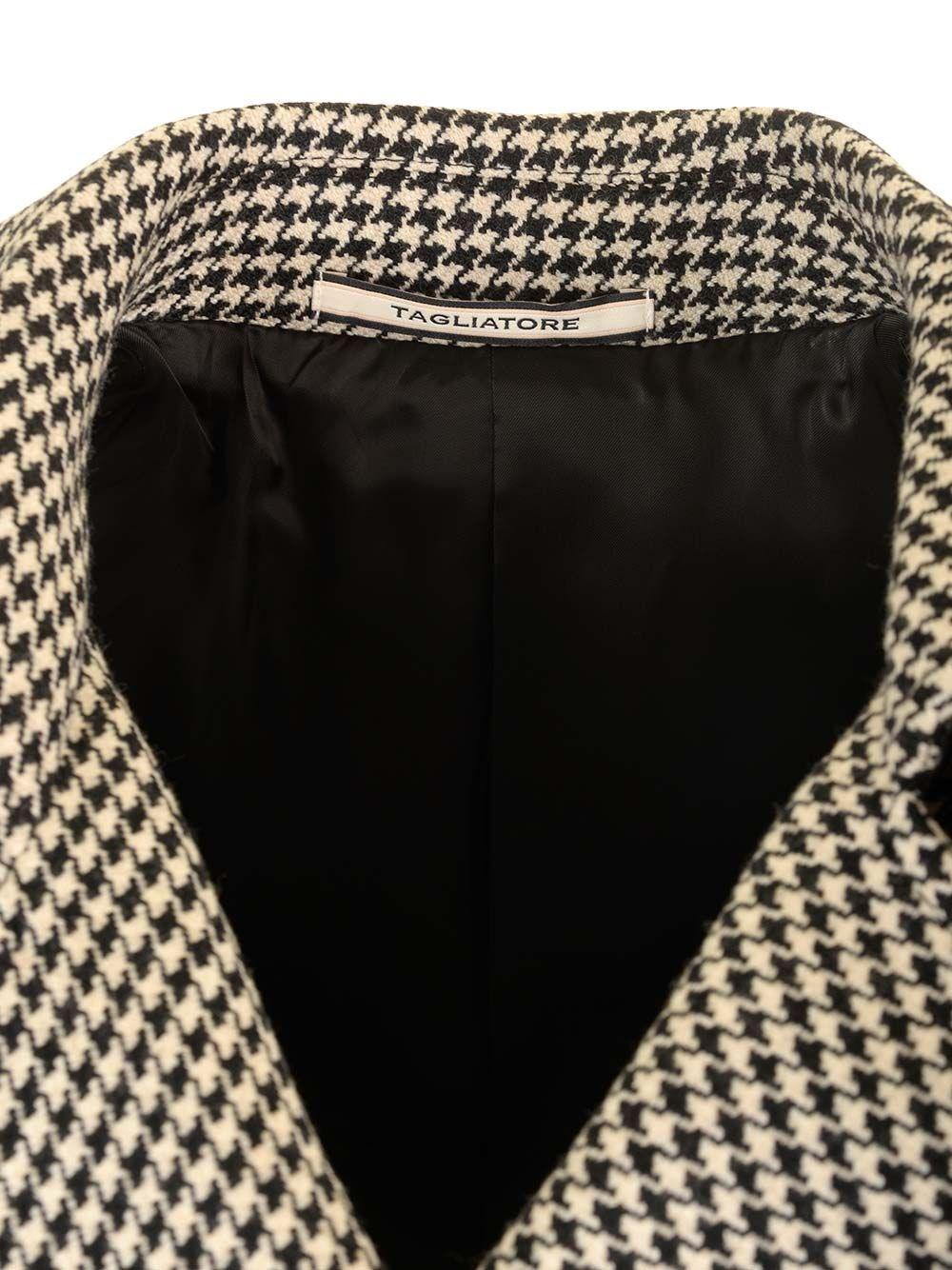 Al Duca D'Aosta Tagliatore Cappotto "Carola" pied de poule Moda