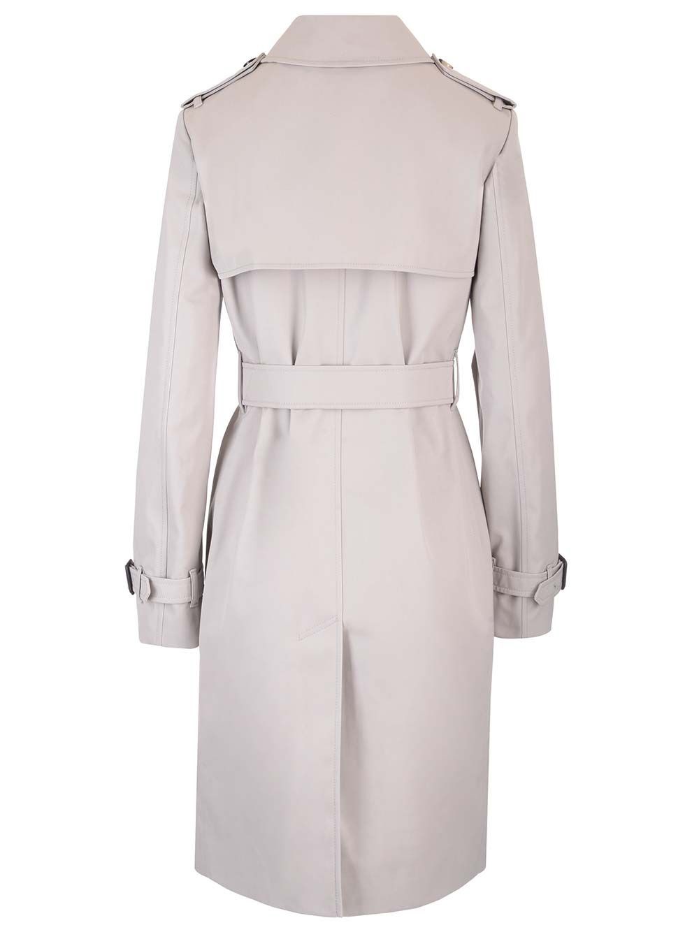 Al Duca D'Aosta Burberry Trench medio in misto cotone Negozio online di fabbrica