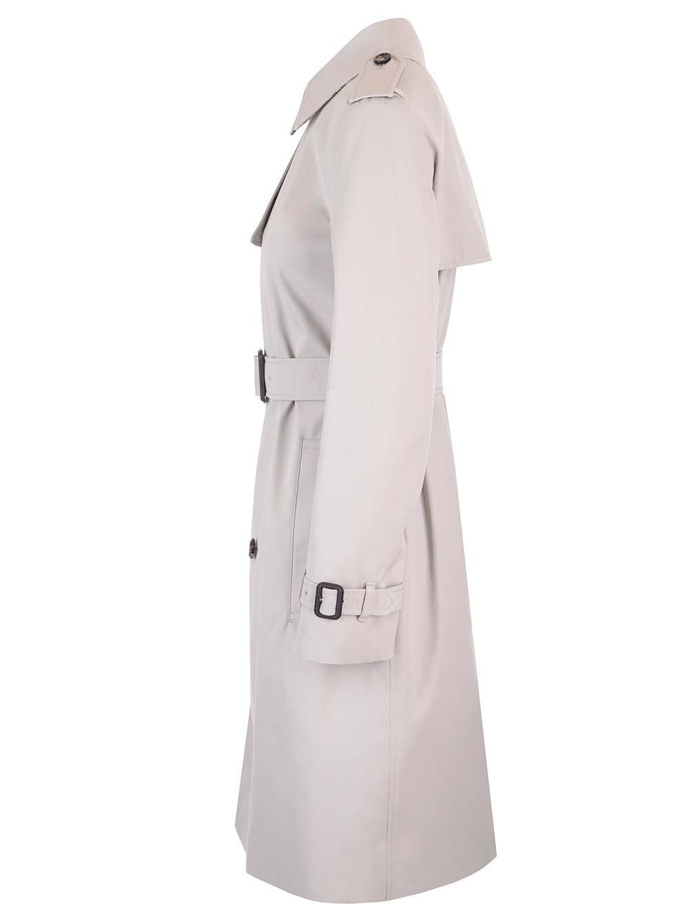 Al Duca D'Aosta Burberry Trench medio in misto cotone Negozio online di fabbrica