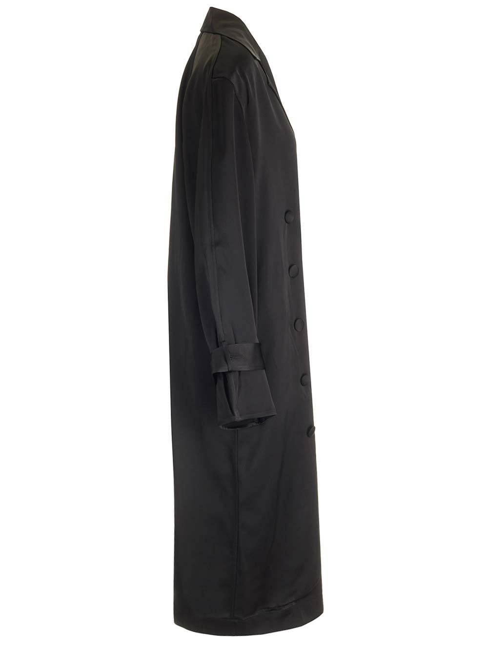 Al Duca D'Aosta Toteme Trench in satin Offerta esclusiva