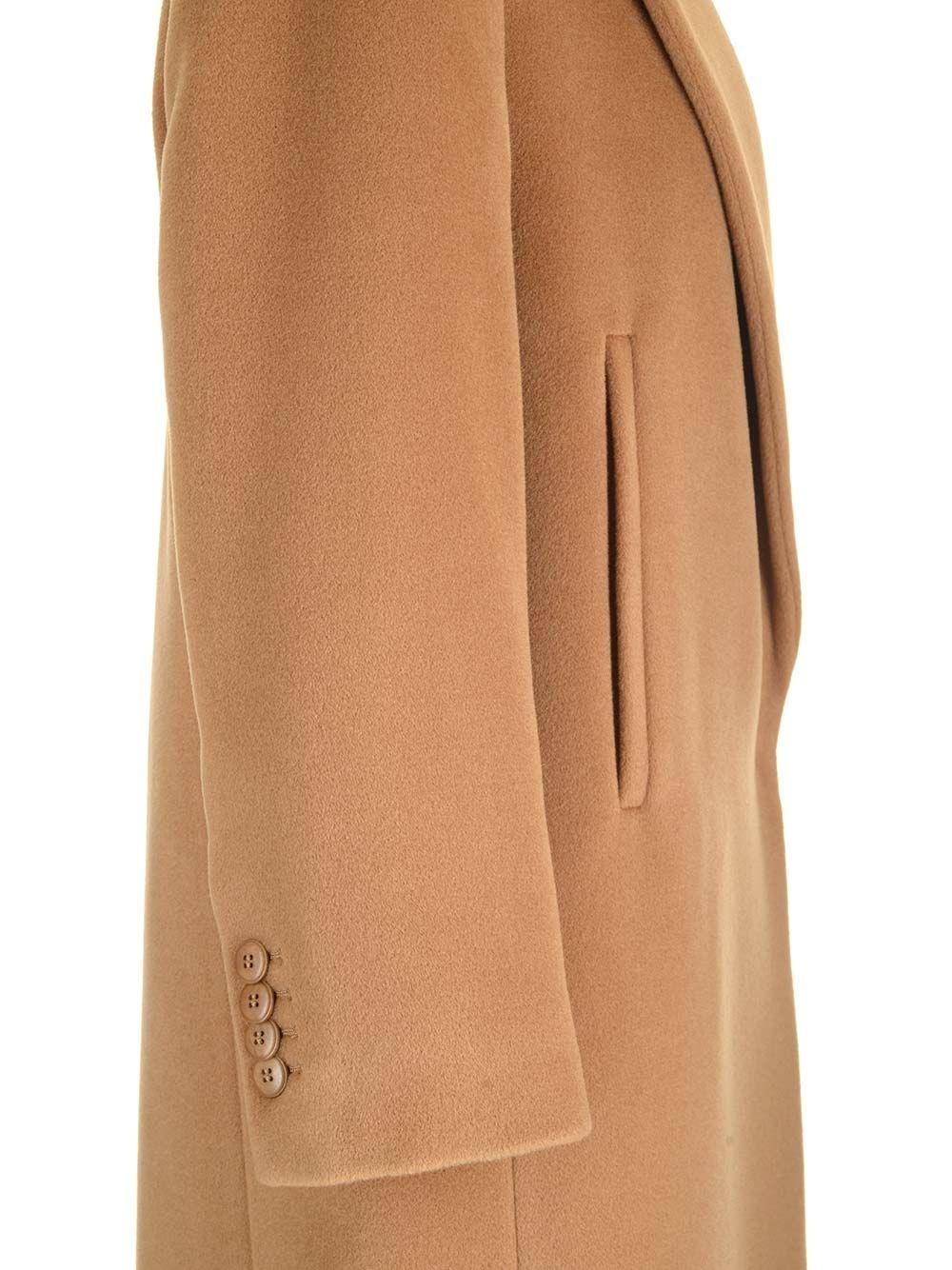 Al Duca D'Aosta Studio Max Mara Cappotto lungo doppiopetto in pura lana Lightning offer