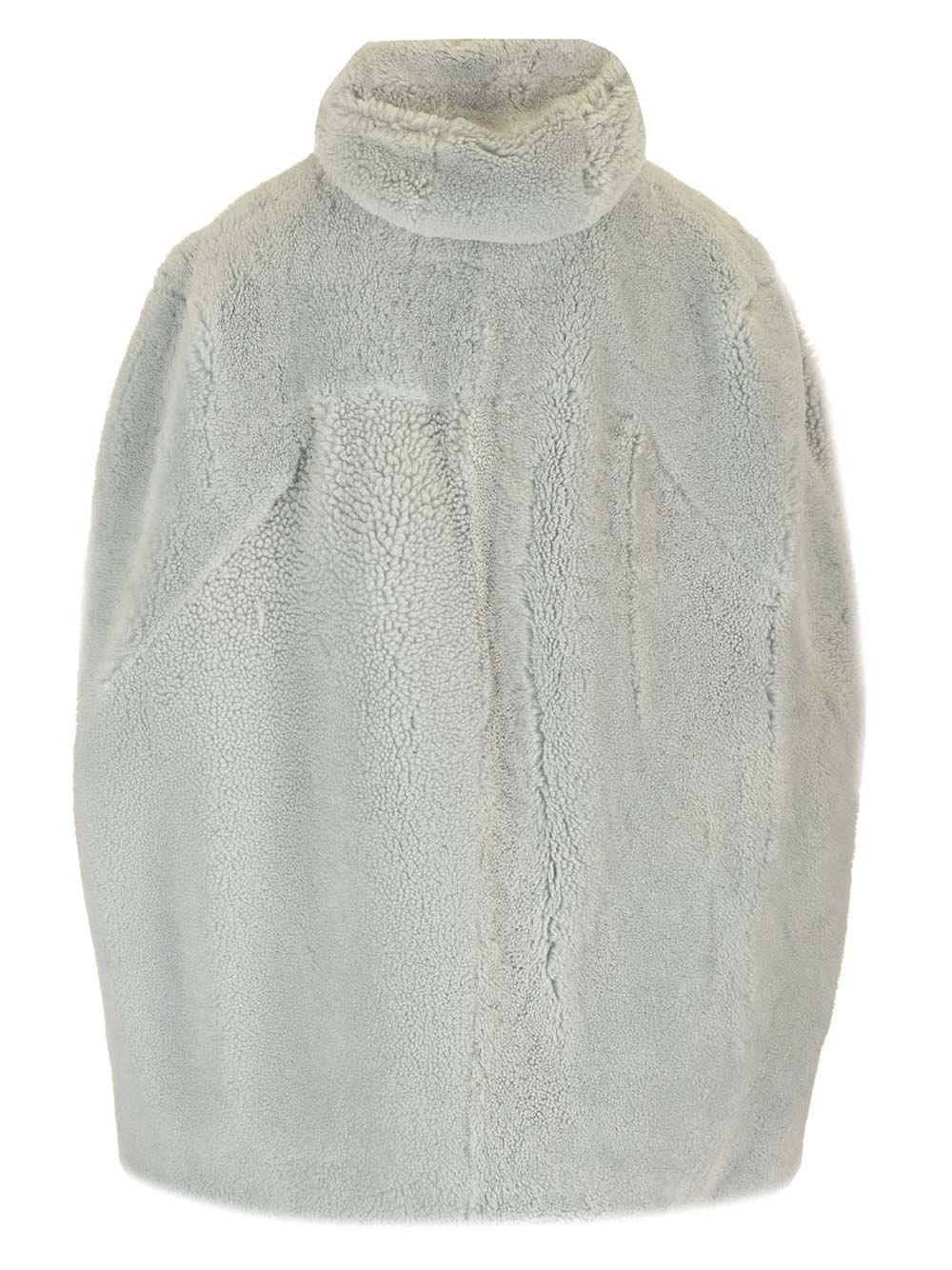 Al Duca D'Aosta Rick Owens Gilet in shearling Grandi sconti