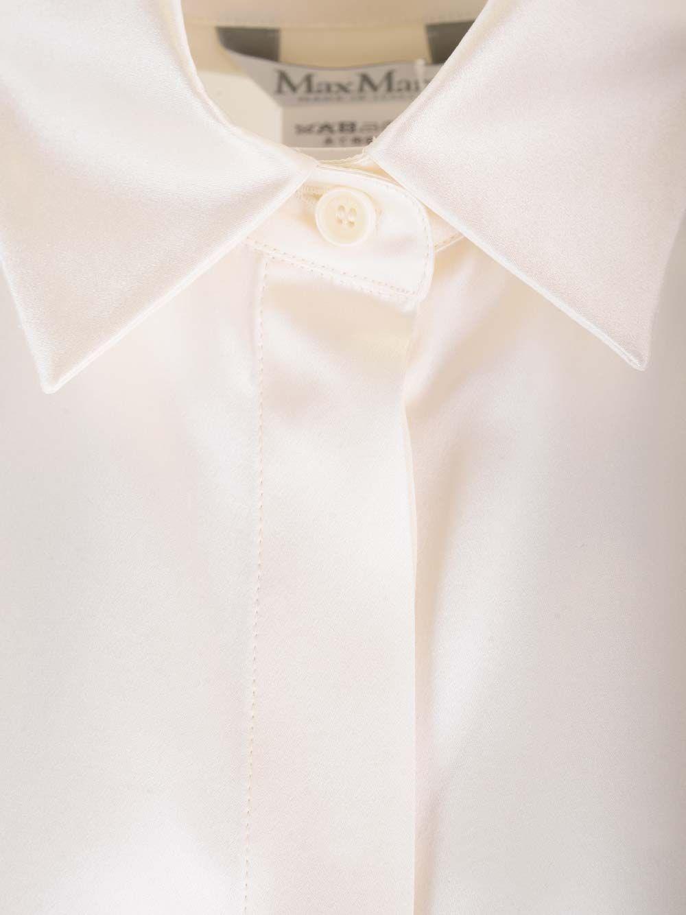 Al Duca D'Aosta Max Mara Camicia in raso di seta Enormi risparmi