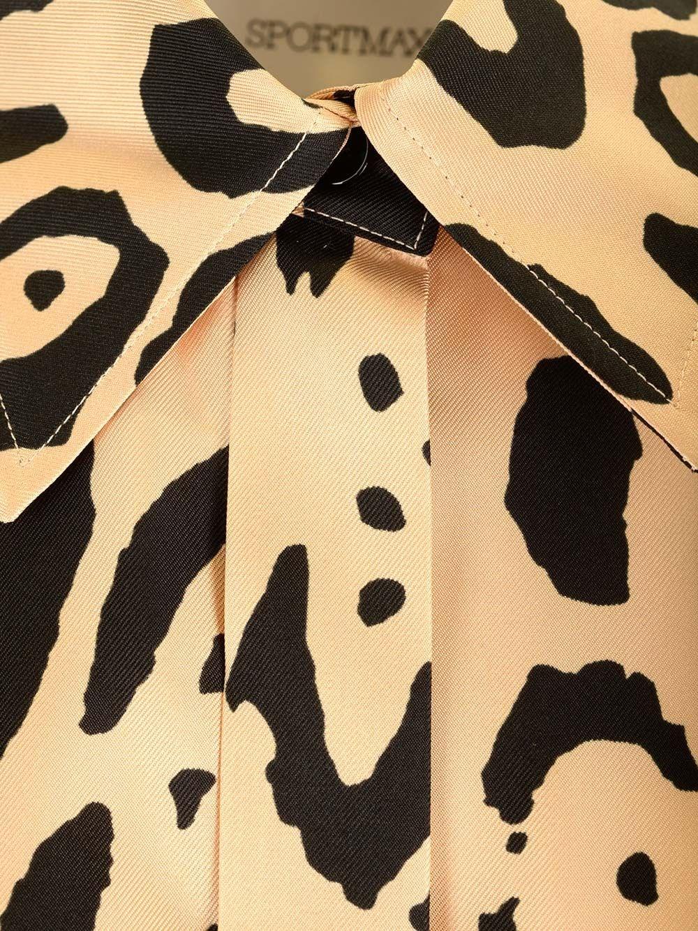 Al Duca D'Aosta Sportmax Camicia animalier "Armony" Rilascio limitato