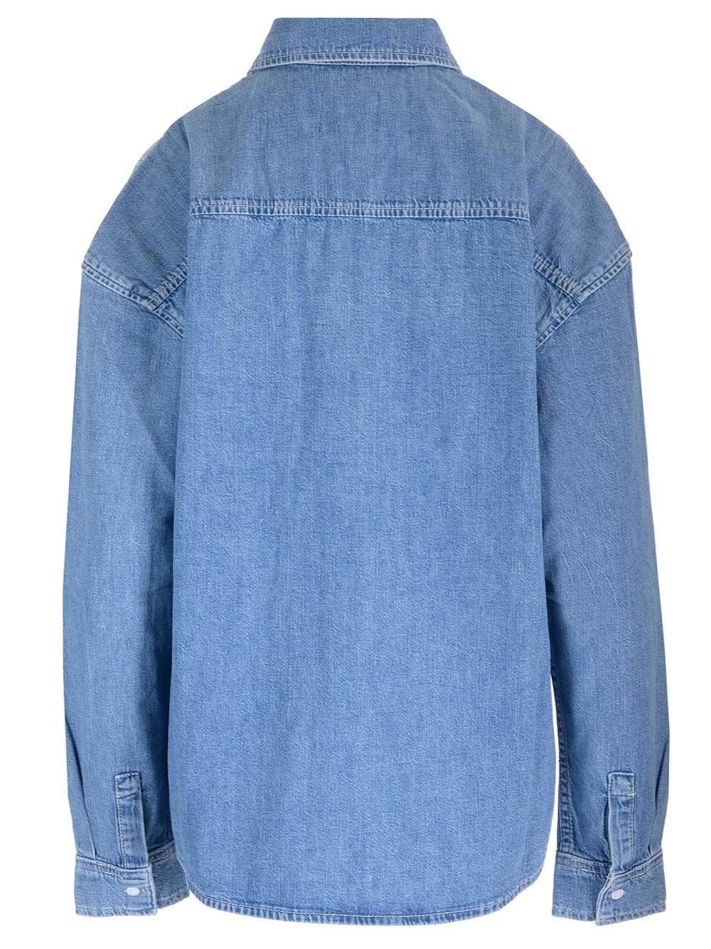 Al Duca D'Aosta Frame X Ritz Camicia in denim Ultimi due giorni
