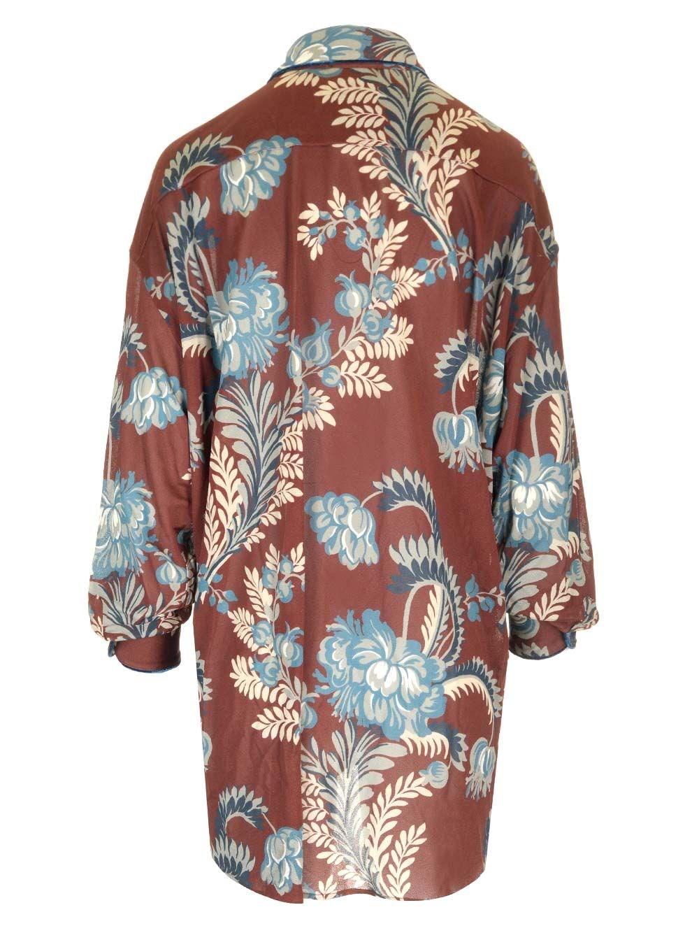 Al Duca D'Aosta Etro Camicia in cotone ricamato Fino al 65% di sconto