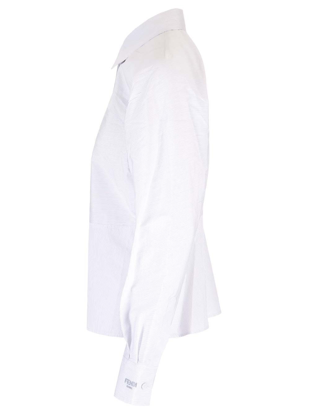 Al Duca D'Aosta Fendi Camicia slim fit a righe Fino al 55% di sconto