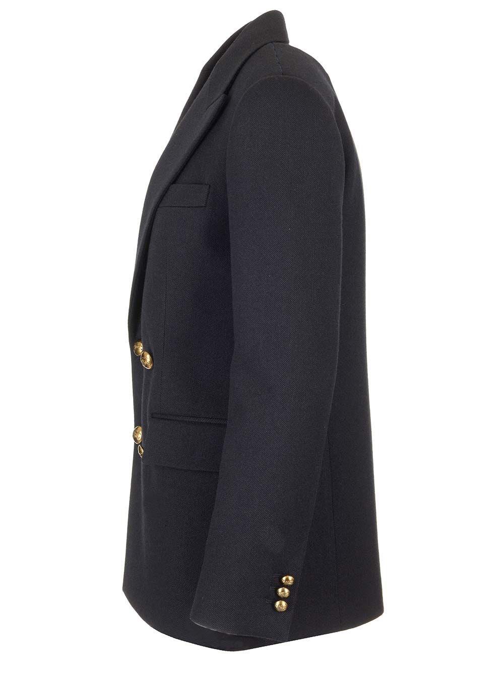 Al Duca D'Aosta Burberry Blazer doppiopetto blu navy Negozi Online