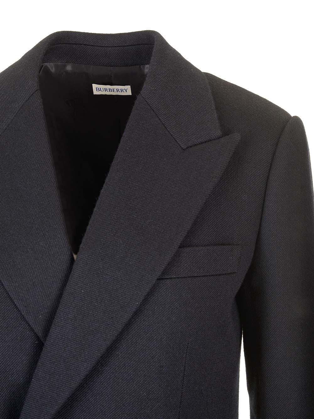 Al Duca D'Aosta Burberry Blazer doppiopetto blu navy Negozi Online