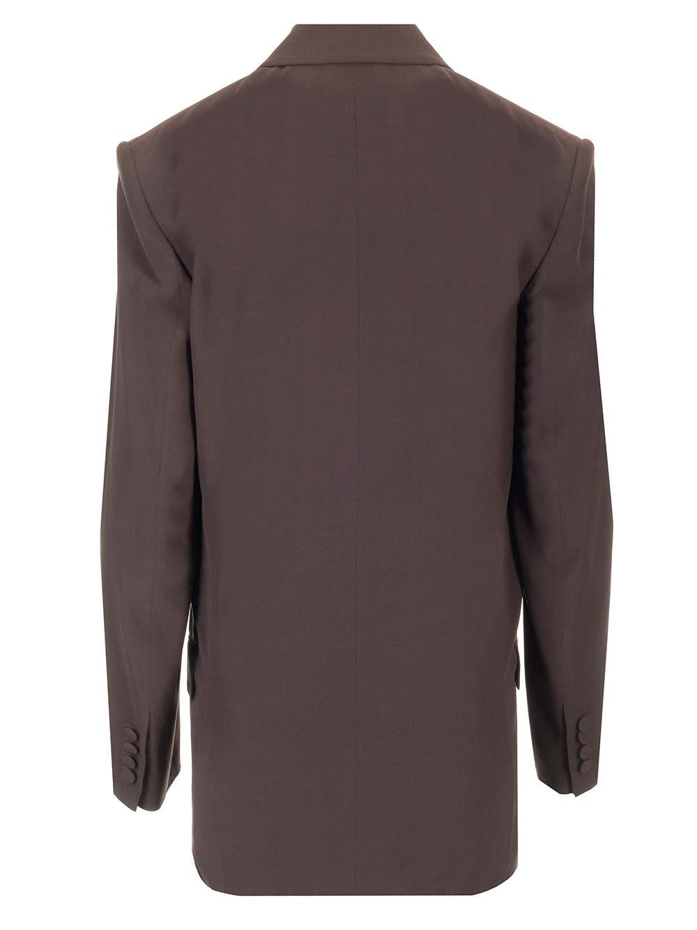 Al Duca D'Aosta Saint Laurent Blazer doppiopetto in seta Fino Al -60%