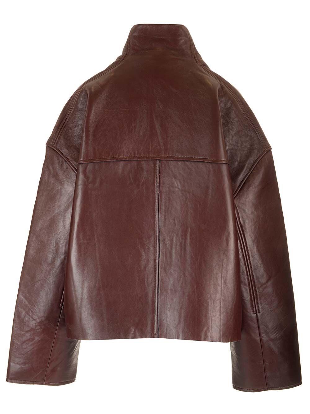 Al Duca D'Aosta Remain Bonded Leather Jacket Shopping Online