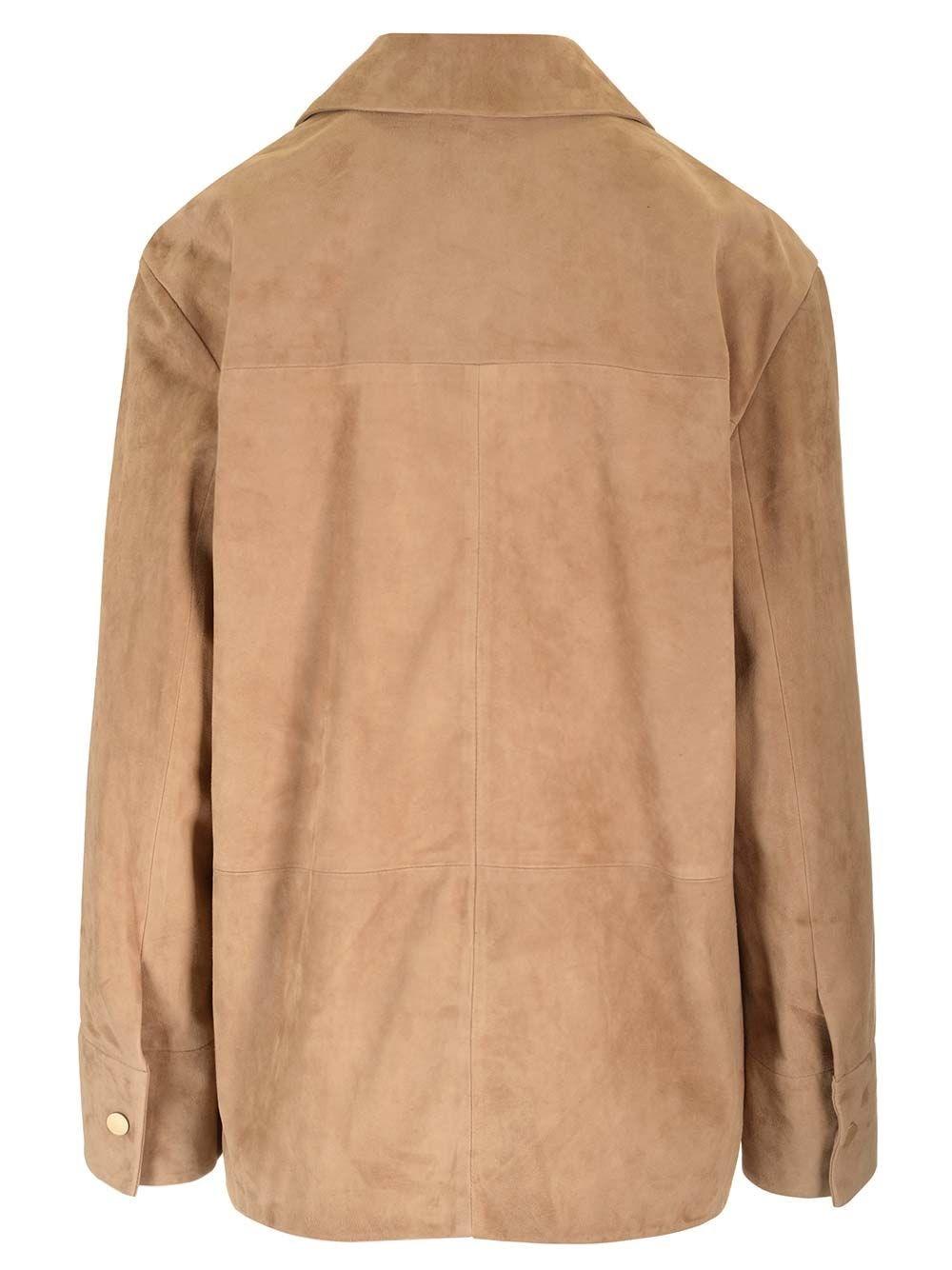 Al Duca D'Aosta 's Max Mara Overshirt scamosciata "Fresia" Convenienza