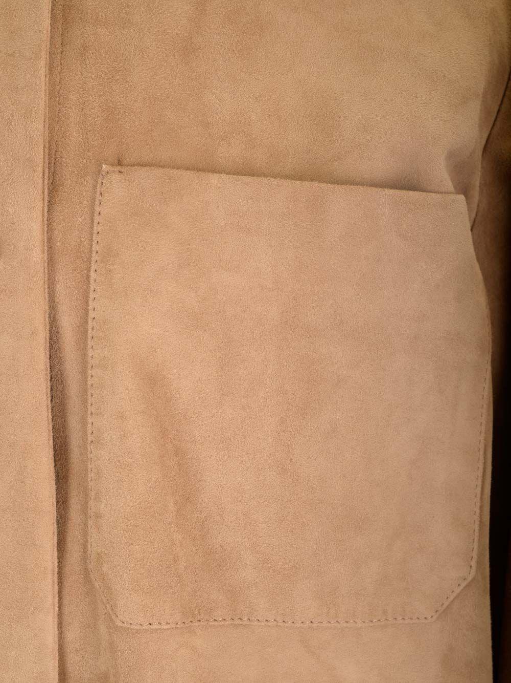 Al Duca D'Aosta 's Max Mara Overshirt scamosciata "Fresia" Convenienza