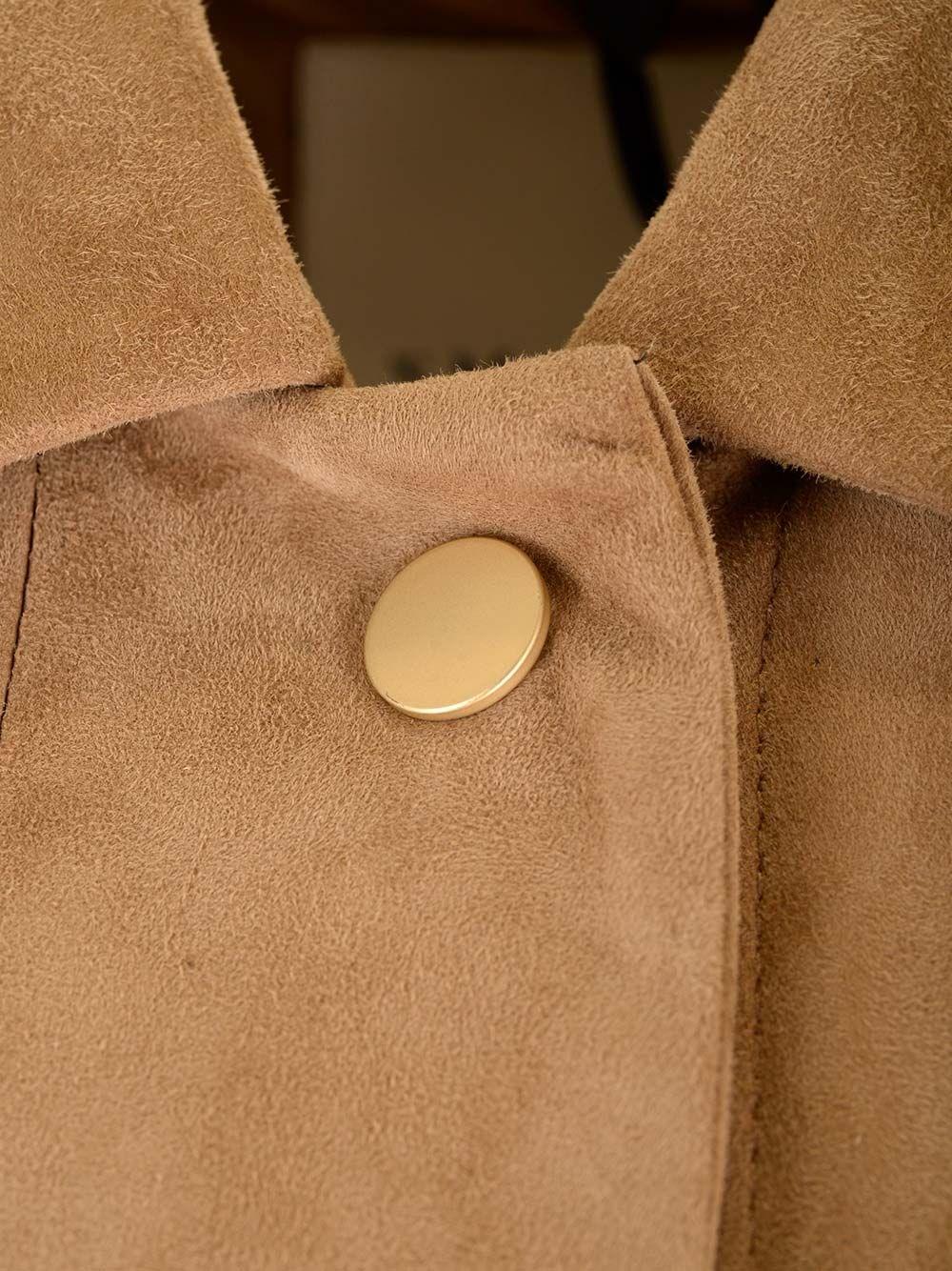 Al Duca D'Aosta 's Max Mara Overshirt scamosciata "Fresia" Convenienza