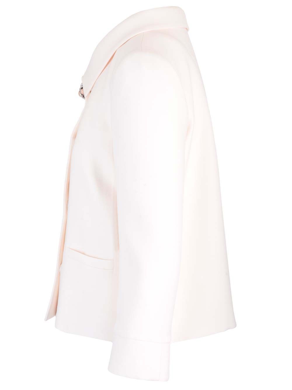 Al Duca D'Aosta Valentino Garavani Giacca in crepe couture Presa