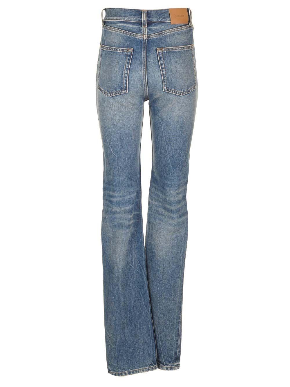 Al Duca D'Aosta Saint Laurent Jeans slim-fit anni 90 Vendita Calda