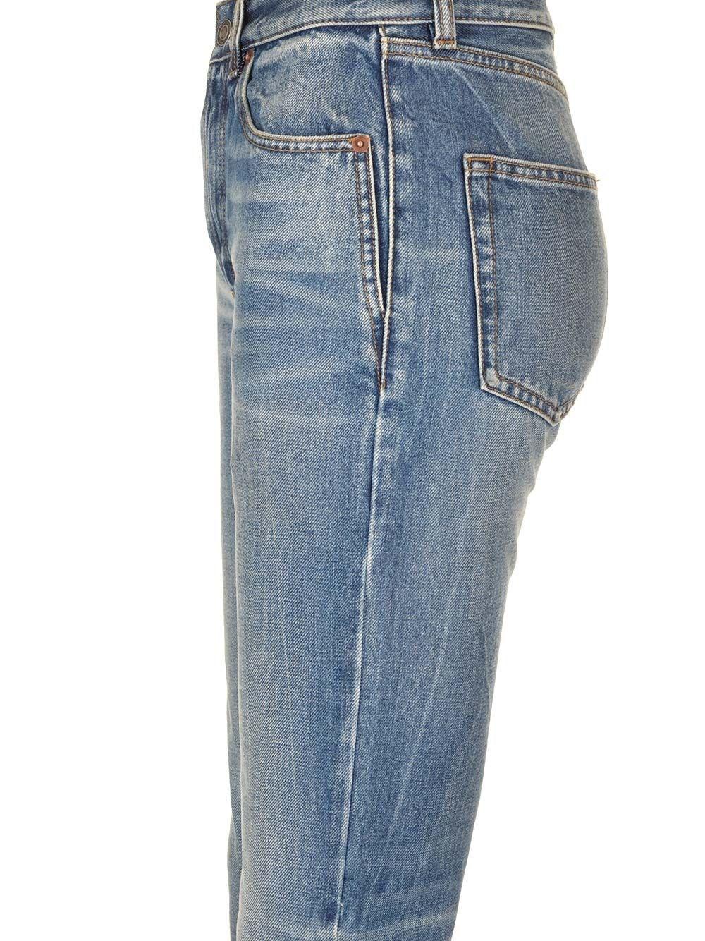 Al Duca D'Aosta Saint Laurent Jeans slim-fit anni 90 Vendita Calda