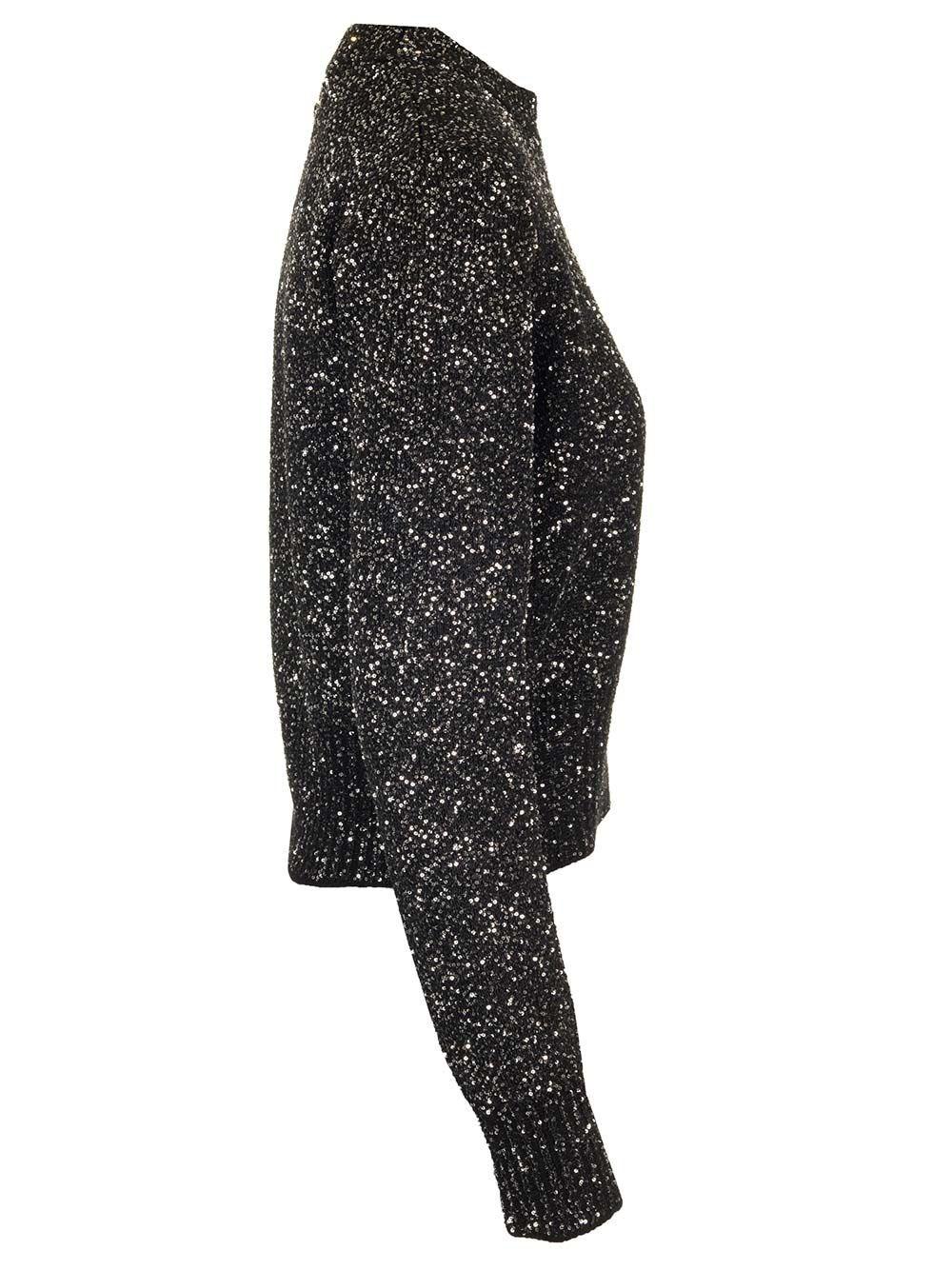 Al Duca D'Aosta Golden Goose Maglione lana con paillettes In Saldo