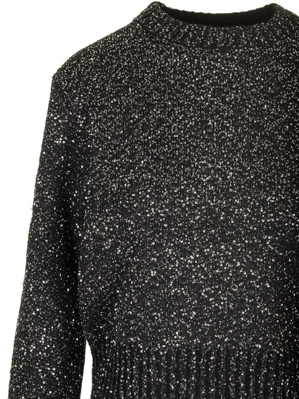 Al Duca D'Aosta Golden Goose Maglione lana con paillettes In Saldo