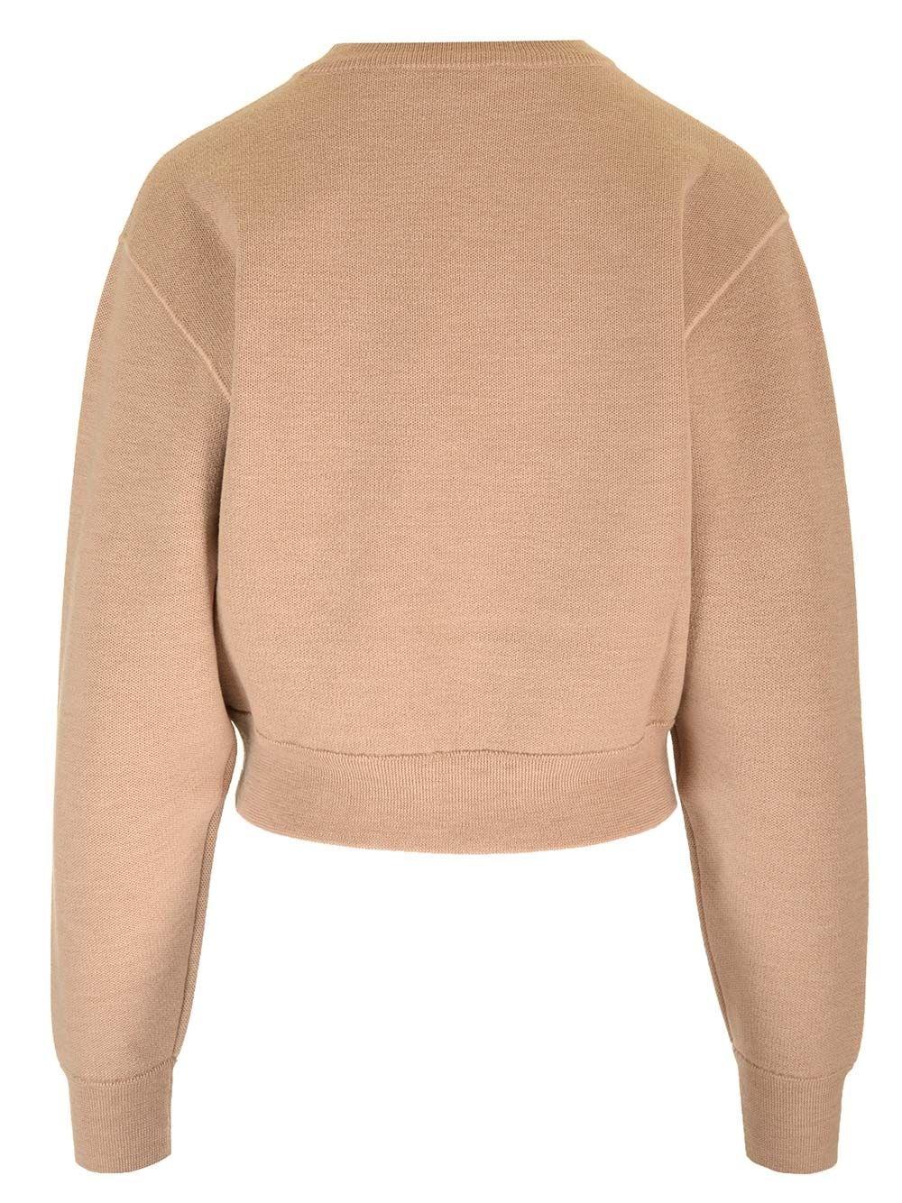 Al Duca D'Aosta Chloe' Pullover con logo in maglia di lana Offerta esclusiva