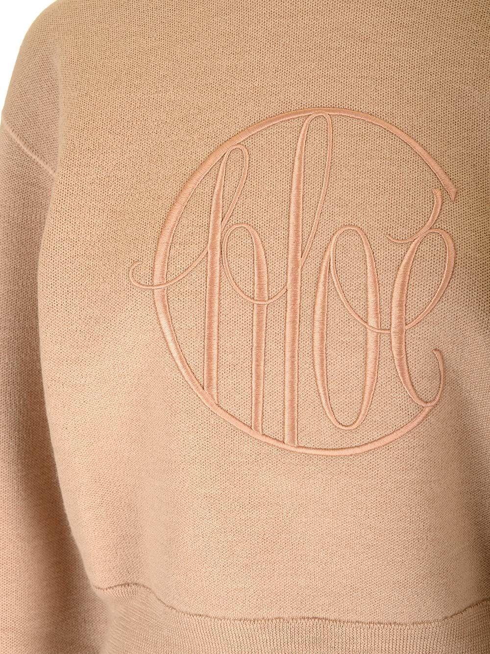 Al Duca D'Aosta Chloe' Pullover con logo in maglia di lana Offerta esclusiva