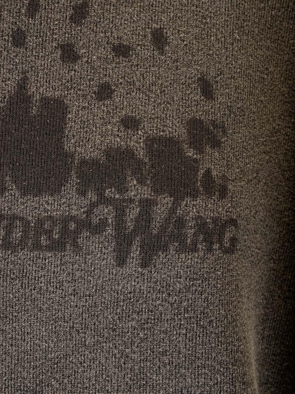 Al Duca D'Aosta Alexander Wang UNISEX HOODIE WITH DISTRESSED SKYLINE LOGO GRAPHIC WASHED CHARCOAL Vendite stagionali