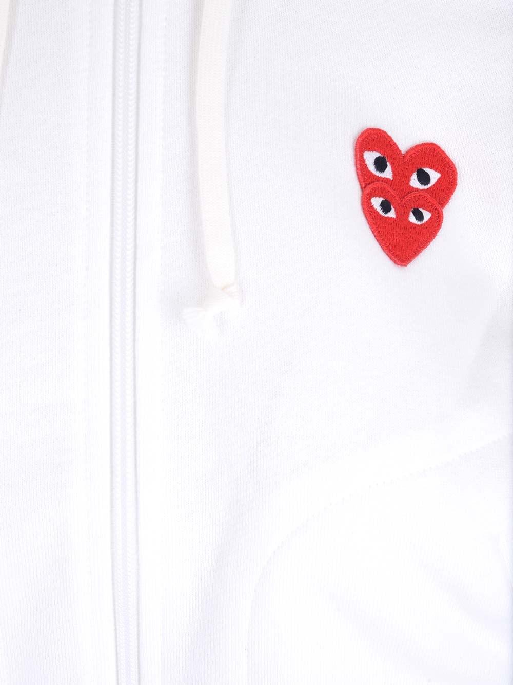 Al Duca D'Aosta Comme Des Garcons Play Felpa full zip Offerta Pasqua