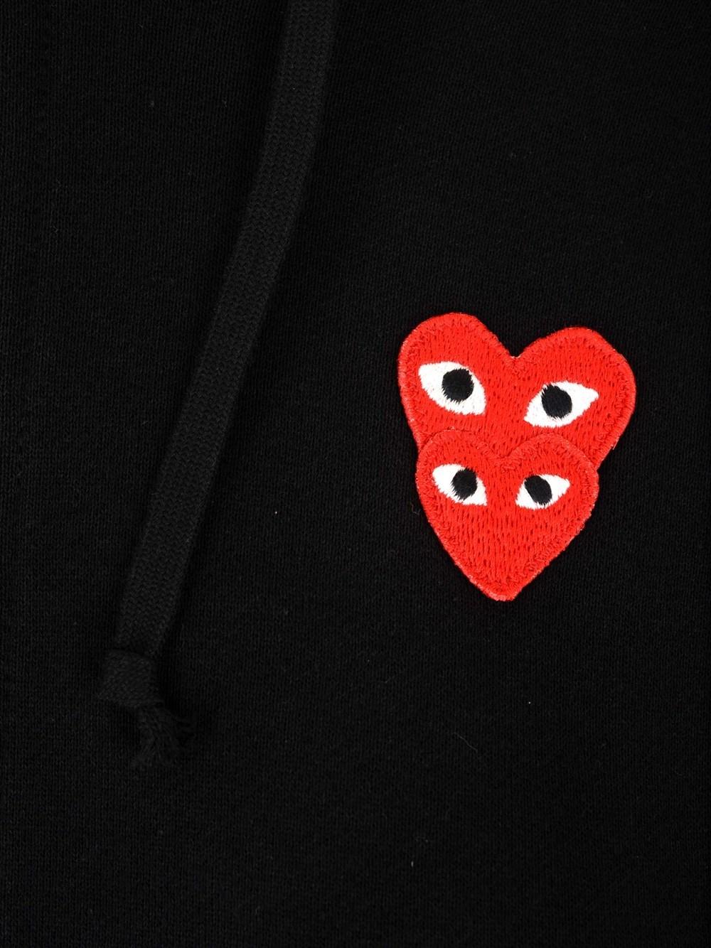 Al Duca D'Aosta Comme Des Garcons Play Felpa full zip Offerta per la Festa della Mamma