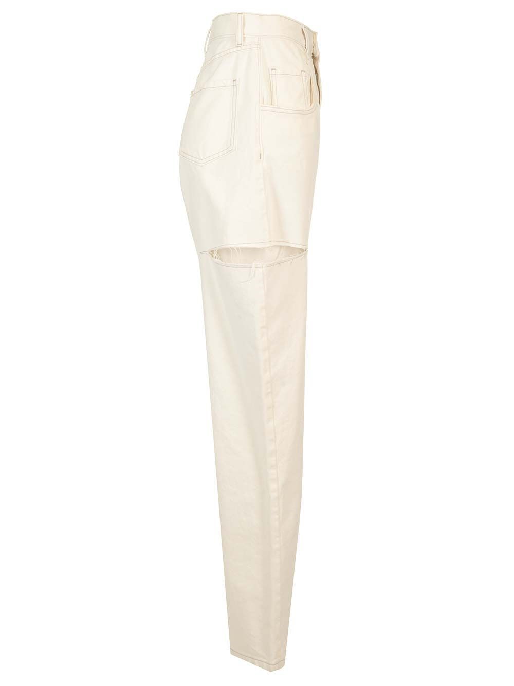 Al Duca D'Aosta Maison Margiela Jeans ampi con strappi Latest fashion