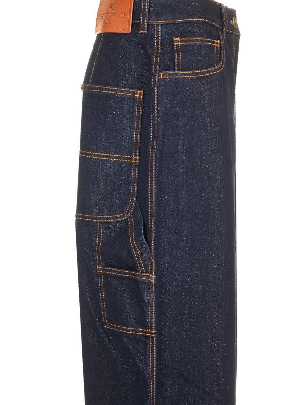 Al Duca D'Aosta Etro Jeans workwear blu Offerta settimanale