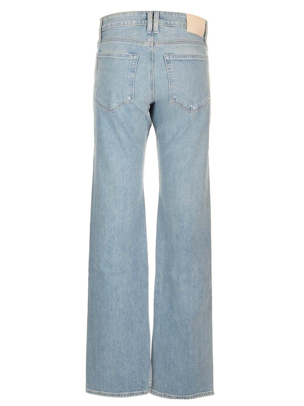 Al Duca D'Aosta Paige Jeans "Jolene" gamba dritta Ritorno libero