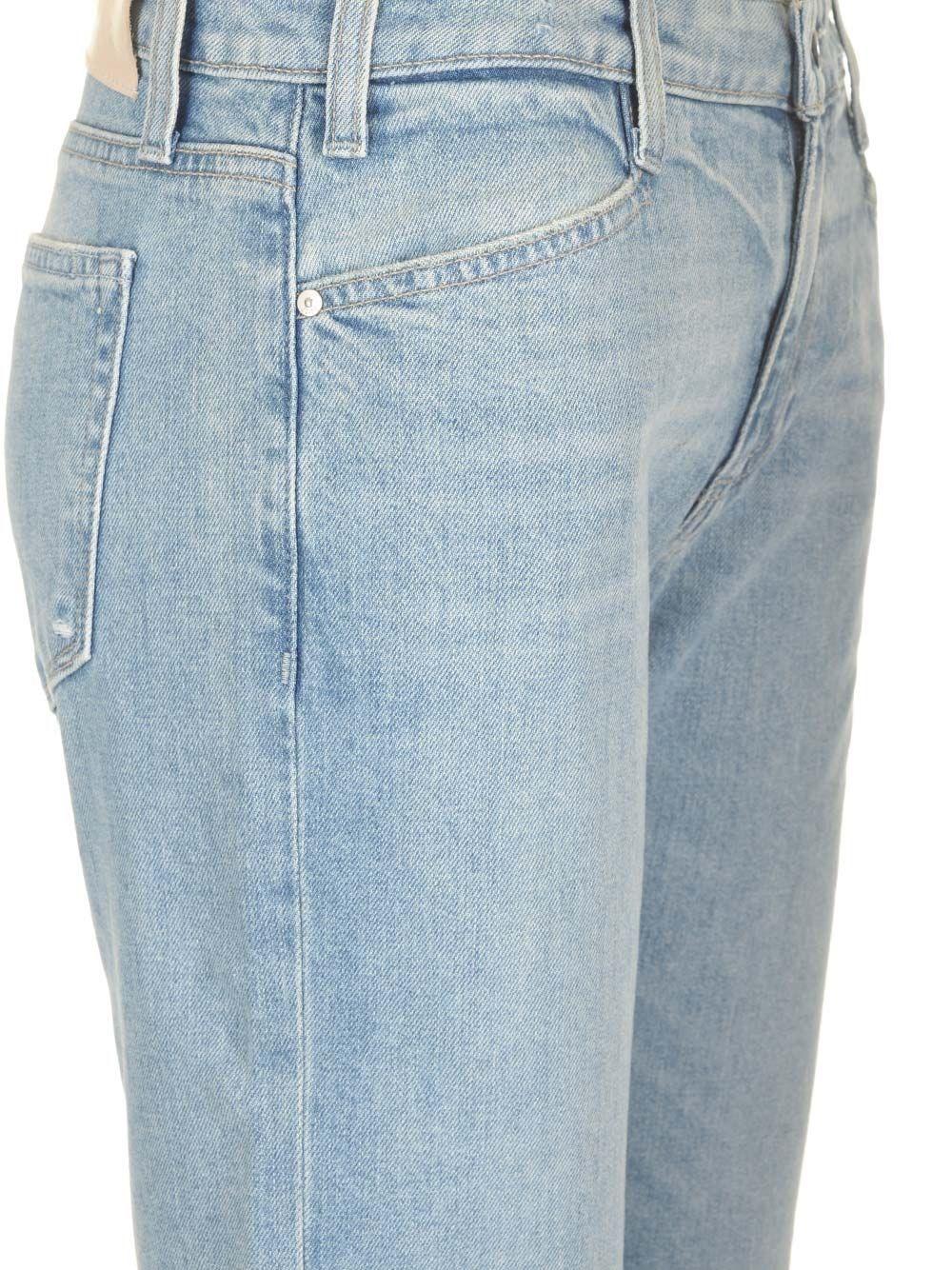 Al Duca D'Aosta Paige Jeans "Jolene" gamba dritta Ritorno libero