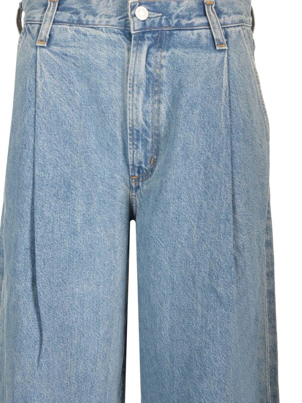 Al Duca D'Aosta Agolde Jeans "Ellis" con pinces ACQUISTA ORA