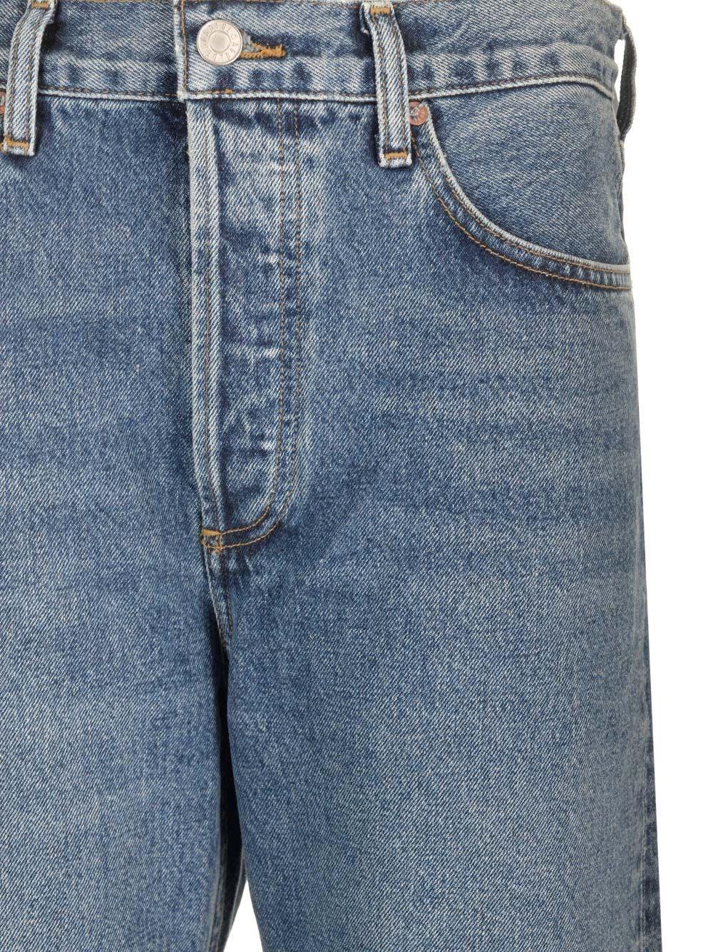 Al Duca D'Aosta Agolde Jeans "Fran" con risvolto Latest stili