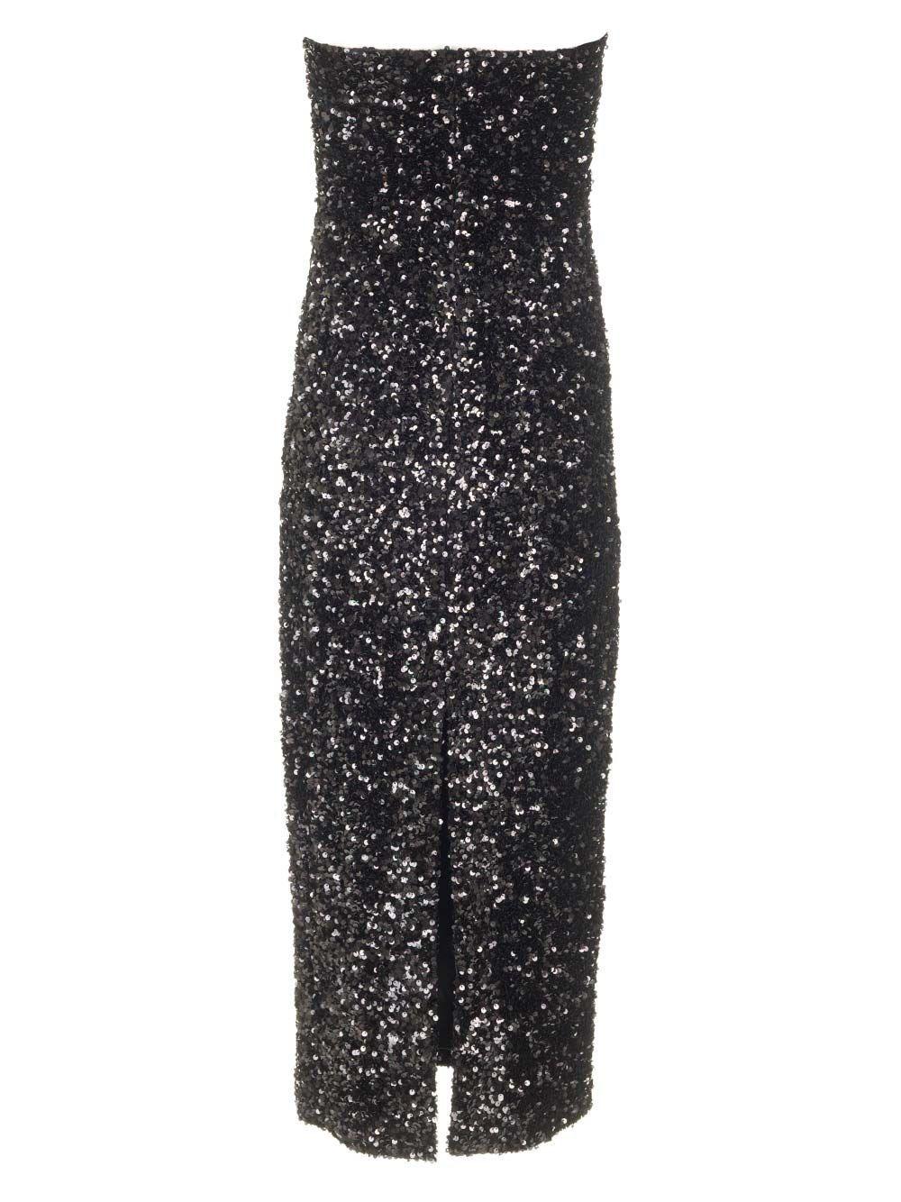 Al Duca D'Aosta Al Duca D'aosta Abito bustier in paillettes Sconti questo mese