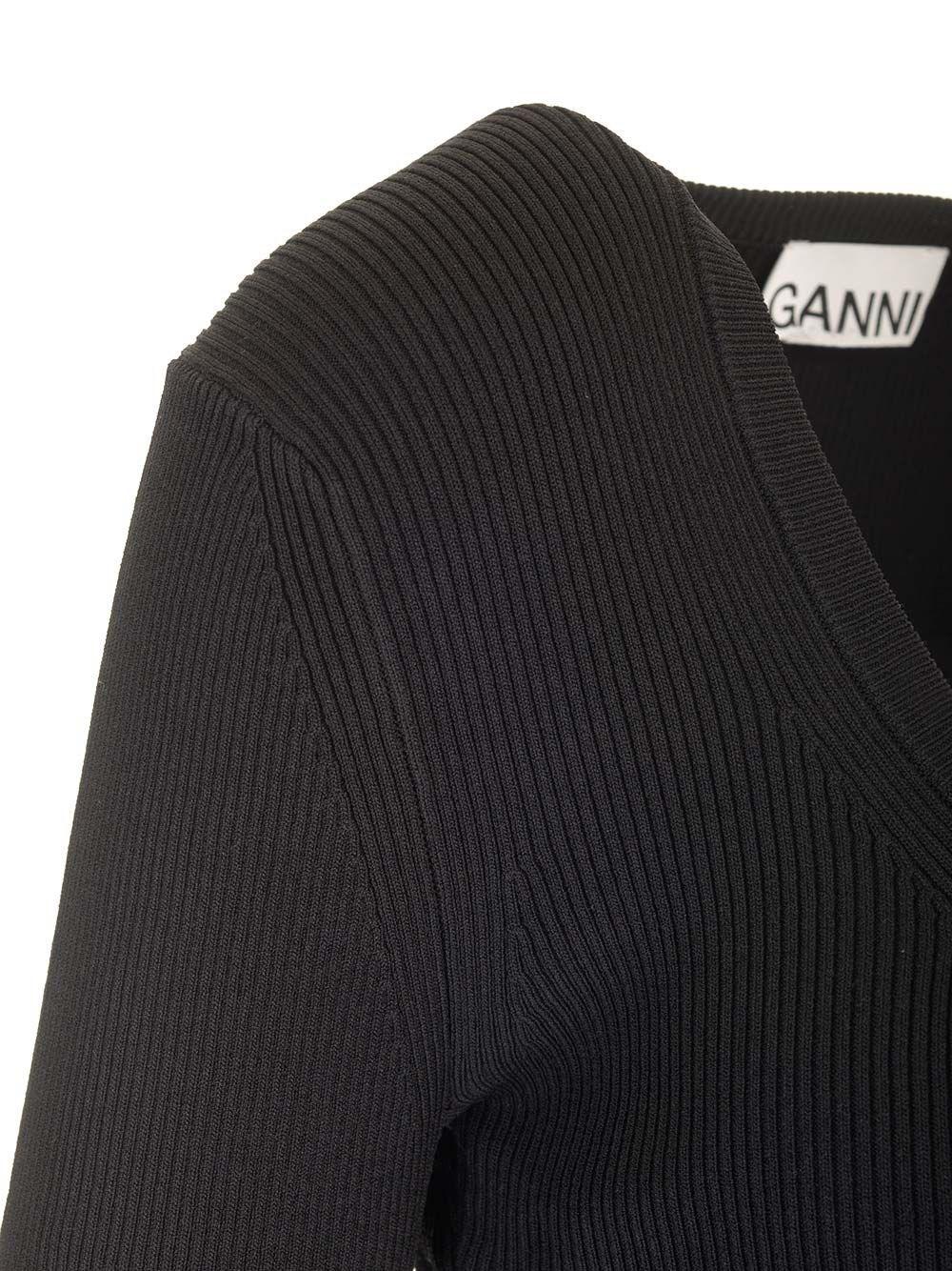 Al Duca D'Aosta Ganni Cardigan peplo In Saldo