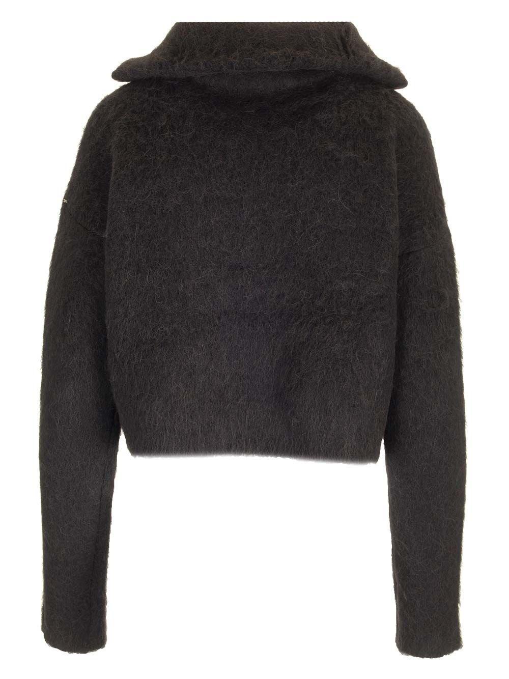 Al Duca D'Aosta Sportmax Maglia mezza zip in alpaca Spedizione gratuita