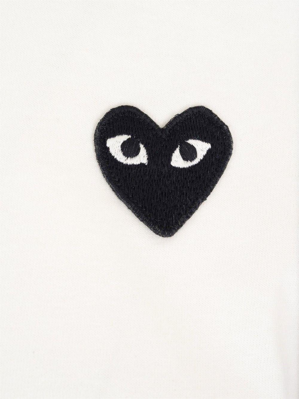 Al Duca D'Aosta Comme Des Garcons Play Polo black heart Grande vendita