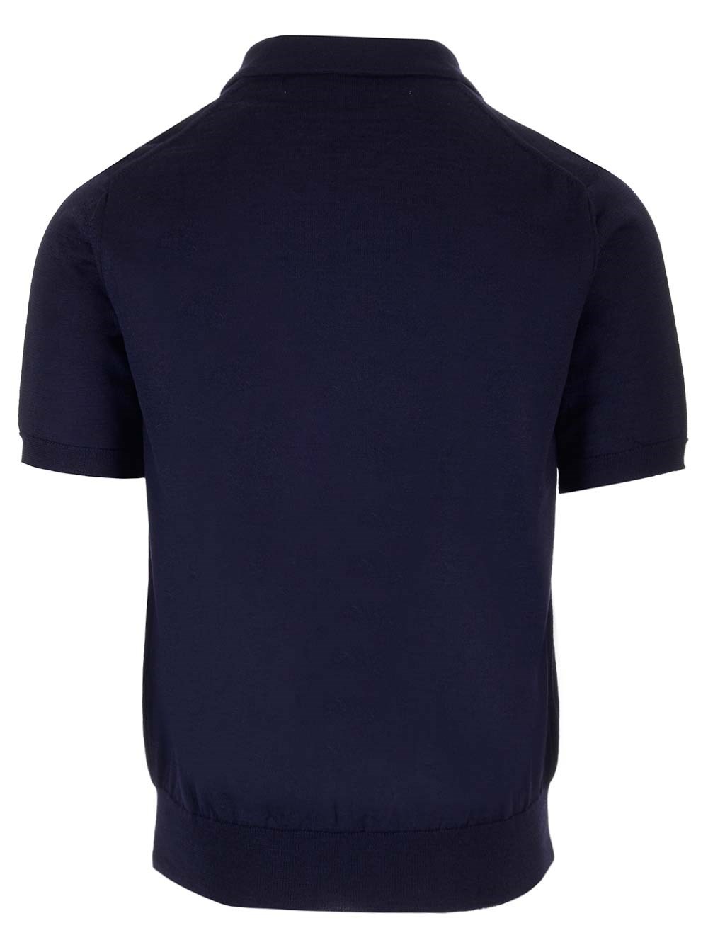 Al Duca D'Aosta Comme Des Garcons Play EX-P1N094 NAVY POLO NECK SHORT SLEEVES COTT POLO Fornitura limitata