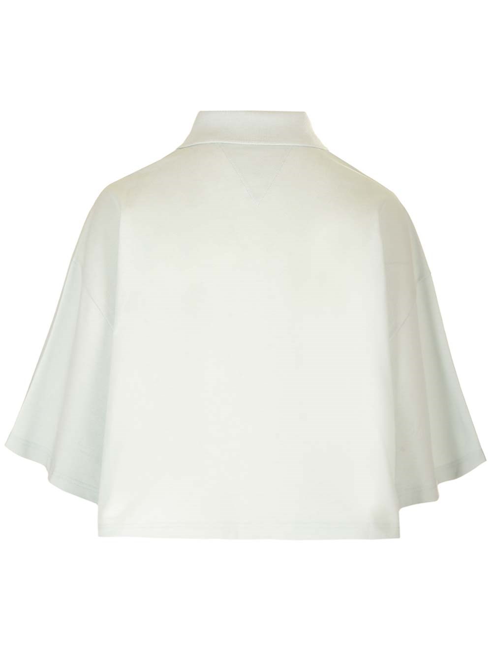 Al Duca D'Aosta Bottega Veneta Polo crop in piquet Vendite stagionali