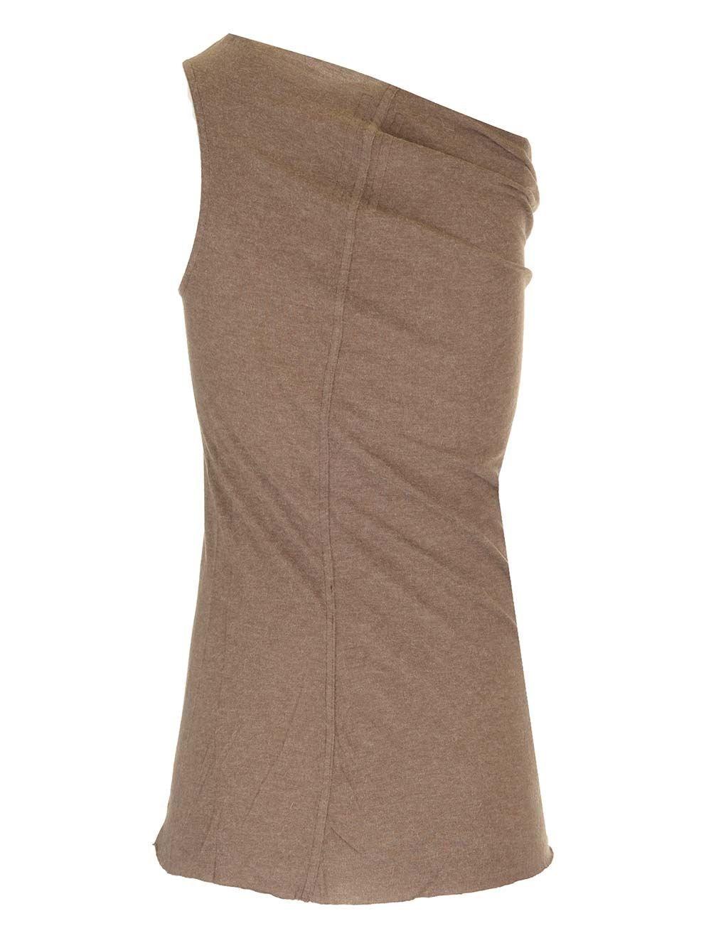 Al Duca D'Aosta Rick Owens Top monospalla "Athena" Latest stili