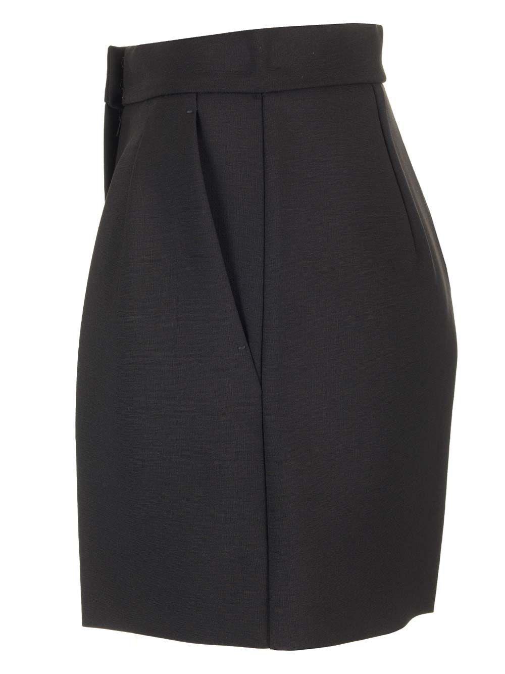 Al Duca D'Aosta Max Mara Short in tela di lana Officina